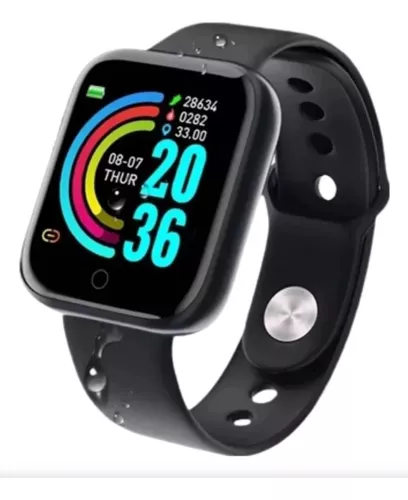 Smart Watch Y68 Reloj Inteligente Logo